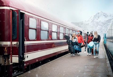 TUI Ski Express treinticket Fieberbrunn